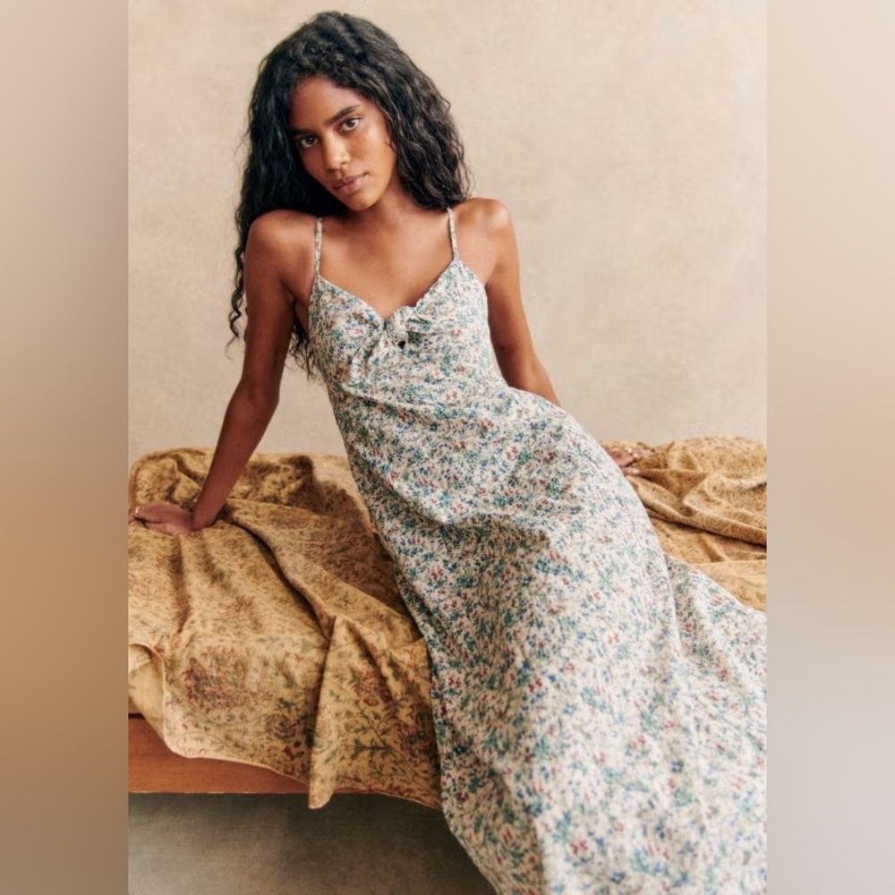 Sézane Robe Chiaretta in Ostuni FR 34 / US 2